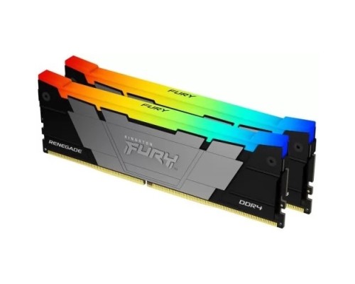 [Модуль памяти] Kingston 64GB 3200MHz DDR4 CL16 DIMM (Kit of 2) FURY Renegade RGB (KF432C16RB2AK2/64)