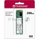 Накопитель SSD Transcend MTE220S SSD 256GB, 3D TLC, M.2 (2280), PCIe Gen 3.0 x4, NVMe, R3300/W1100, TBW 550