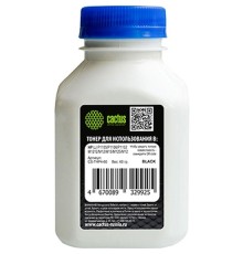 Тонер Cactus CS-THP4-60 черный флакон 60гр. для принтера HP LJ P1005/P1006/P1100/P1102