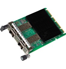 Сетевая карта Intel® Ethernet Network Adapter E810-XXVDA2, 2xSFP28 ports, 25GbE, PCI-E x8 gen3/gen4, iWARP/RoCEv2, IEEE 1588 PTP, ADQ, iSCSI, NFS, VMDq. PCI-SIG* SR-IOV Capable