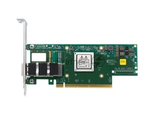 Адаптер MELLANOX Infiniband ConnectX®-6 VPI adapter card, 100Gb/s (HDR100, EDR IB and 100GbE), single-port QSFP56, PCIe3.0/4.0 x16, tall bracket, single pack