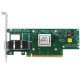 Адаптер MELLANOX Infiniband ConnectX®-6 VPI adapter card, 100Gb/s (HDR100, EDR IB and 100GbE), single-port QSFP56, PCIe3.0/4.0 x16, tall bracket, single pack