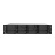 Сетевое хранилище без дисков SMB QNAP TS-1273AU-RP-8G NAS 12 HDD trays, 2x 2.5 GbE, rackmount, 2 PSU. 4-core AMD V1500B  2,2 GHz , RAM 8 GB (8 GB UDIMM DDR4 (1 x 8 GB) up to 32 GB (2 x 16 GB)). W/o rail kit RAIL-B02