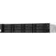 Сетевое хранилище без дисков SMB QNAP TS-1273AU-RP-8G NAS 12 HDD trays, 2x 2.5 GbE, rackmount, 2 PSU. 4-core AMD V1500B  2,2 GHz , RAM 8 GB (8 GB UDIMM DDR4 (1 x 8 GB) up to 32 GB (2 x 16 GB)). W/o rail kit RAIL-B02