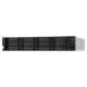 Сетевое хранилище без дисков SMB QNAP TS-1273AU-RP-8G NAS 12 HDD trays, 2x 2.5 GbE, rackmount, 2 PSU. 4-core AMD V1500B  2,2 GHz , RAM 8 GB (8 GB UDIMM DDR4 (1 x 8 GB) up to 32 GB (2 x 16 GB)). W/o rail kit RAIL-B02
