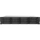 Сетевое хранилище без дисков SMB QNAP TS-1273AU-RP-8G NAS 12 HDD trays, 2x 2.5 GbE, rackmount, 2 PSU. 4-core AMD V1500B  2,2 GHz , RAM 8 GB (8 GB UDIMM DDR4 (1 x 8 GB) up to 32 GB (2 x 16 GB)). W/o rail kit RAIL-B02