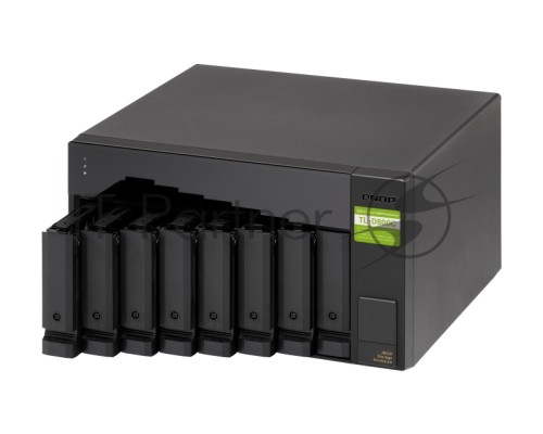 Полка расширения сетевого хранилища без дисков SMB QNAP TL-D800C USB 3.2 Gen 2 Type-C JBOD storage enclosure, 8-tray 3,5