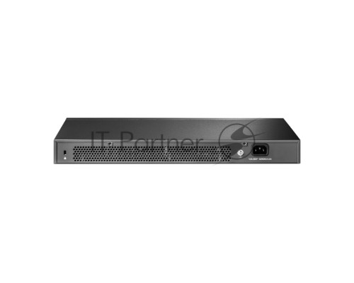 Коммутатор TP-Link JetStream™ 24-port Gigabit L2/L2+ Managed Switch with 4 SFP slots, support SDN controller, abundant L2/L2+ features, 1U rack mountable, full managed via web UI/CLI/Console/SSH/Telnet/SNMP.