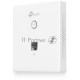Точка доступа TP-Link Omada AC1200 wireless MU-MIMO Gigabit wall-plate Access Point, 1 Gigabit downlink port, 1 gigabit uplink port, 802.3af/at PoE in, wall plate mounting, support standalone mode and controlled by Omada SDN controller (Software/hardware
