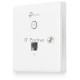 Точка доступа TP-Link Omada AC1200 wireless MU-MIMO Gigabit wall-plate Access Point, 1 Gigabit downlink port, 1 gigabit uplink port, 802.3af/at PoE in, wall plate mounting, support standalone mode and controlled by Omada SDN controller (Software/hardware