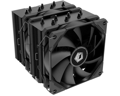 Кулер ID-COOLING SE-207-XT BLACK LGA20XX/LGA1366/LGA115X/AM4/AM3/+/AM2/+/FM2/+/FM1 (TDP 250W, PWM, черный, 7 тепл.трубок + медная база, 2x120mm) RET Кулер ID-COOLING SE-207-XT BLACK LGA20XX/LGA1366/LGA115X/AM4/AM3/+/AM2/+/FM2/+/FM1 (TDP 250W, PWM, черный, 7 тепл.трубок + медная база, 2x120mm) RET