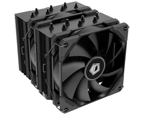 Кулер ID-COOLING SE-207-XT BLACK LGA20XX/LGA1366/LGA115X/AM4/AM3/+/AM2/+/FM2/+/FM1 (TDP 250W, PWM, черный, 7 тепл.трубок + медная база, 2x120mm) RET Кулер ID-COOLING SE-207-XT BLACK LGA20XX/LGA1366/LGA115X/AM4/AM3/+/AM2/+/FM2/+/FM1 (TDP 250W, PWM, черный, 7 тепл.трубок + медная база, 2x120mm) RET