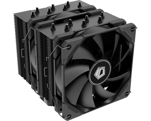 Кулер ID-COOLING SE-207-XT BLACK LGA20XX/LGA1366/LGA115X/AM4/AM3/+/AM2/+/FM2/+/FM1 (TDP 250W, PWM, черный, 7 тепл.трубок + медная база, 2x120mm) RET Кулер ID-COOLING SE-207-XT BLACK LGA20XX/LGA1366/LGA115X/AM4/AM3/+/AM2/+/FM2/+/FM1 (TDP 250W, PWM, черный, 7 тепл.трубок + медная база, 2x120mm) RET