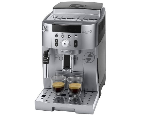 Кофемашина DeLonghi ECAM 250.31SB серебристый/черный, исп. кофе - молотый/зерновой, 1.8 л, 1450 Вт, 15 Бар