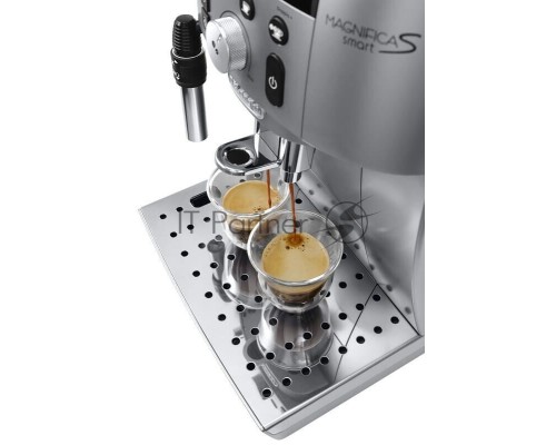 Кофемашина DeLonghi ECAM 250.31SB серебристый/черный, исп. кофе - молотый/зерновой, 1.8 л, 1450 Вт, 15 Бар