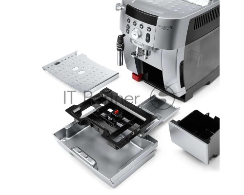 Кофемашина DeLonghi ECAM 250.31SB серебристый/черный, исп. кофе - молотый/зерновой, 1.8 л, 1450 Вт, 15 Бар