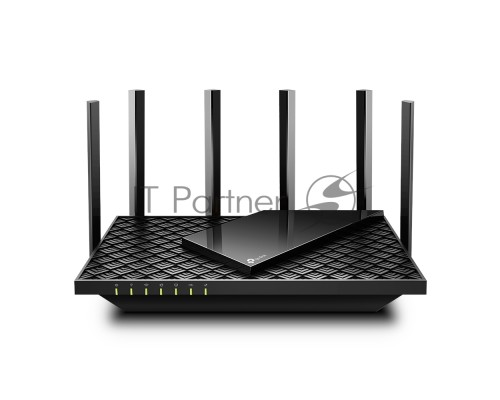 Роутер TP-Link Archer AX73 AX5400 Dual Band Wireless Gigabit Router, 1.5 GHz Tri-Core CPU, 1 GE WAN + 4 GE LAN ports, 1× USB 3.0 Port, support 1024-QAM, OFDMA, MU-MIMO, Airtime Fairness, Beamforming, 160MHz Channel Width, come with HomeShieldTM, support 