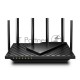 Роутер TP-Link Archer AX73 AX5400 Dual Band Wireless Gigabit Router, 1.5 GHz Tri-Core CPU, 1 GE WAN + 4 GE LAN ports, 1× USB 3.0 Port, support 1024-QAM, OFDMA, MU-MIMO, Airtime Fairness, Beamforming, 160MHz Channel Width, come with HomeShieldTM, support 