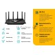 Роутер TP-Link Archer AX73 AX5400 Dual Band Wireless Gigabit Router, 1.5 GHz Tri-Core CPU, 1 GE WAN + 4 GE LAN ports, 1× USB 3.0 Port, support 1024-QAM, OFDMA, MU-MIMO, Airtime Fairness, Beamforming, 160MHz Channel Width, come with HomeShieldTM, support 