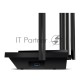 Роутер TP-Link Archer AX73 AX5400 Dual Band Wireless Gigabit Router, 1.5 GHz Tri-Core CPU, 1 GE WAN + 4 GE LAN ports, 1× USB 3.0 Port, support 1024-QAM, OFDMA, MU-MIMO, Airtime Fairness, Beamforming, 160MHz Channel Width, come with HomeShieldTM, support 