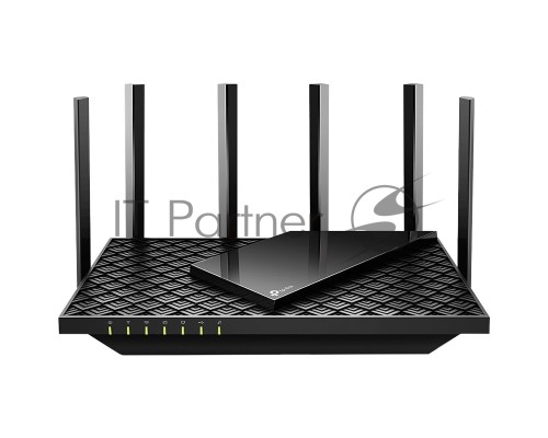 Роутер TP-Link Archer AX73 AX5400 Dual Band Wireless Gigabit Router, 1.5 GHz Tri-Core CPU, 1 GE WAN + 4 GE LAN ports, 1× USB 3.0 Port, support 1024-QAM, OFDMA, MU-MIMO, Airtime Fairness, Beamforming, 160MHz Channel Width, come with HomeShieldTM, support 