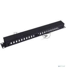 Панель-органайзер кабеля 5bites CM-104B ГРЕБЕНКА / КРЫШКА / 1U / 19