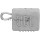Портативная акустика, JBL GO 3 белый Bluetooth 5.1, мощность 4.2 Вт RMS, время зарядки аккумулятора 2,5 ч, время воспроизведения контента до 5ч, вес 209 г, цвет белый