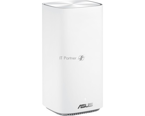Роутер ASUS CD6(1-PK)// , из 2 точек доступа, 802.11b/g/n/ac/ax, до 400 + 867Мбит/c, 2,4 + 5 гГц, белый; 90IG05S0-BO9400