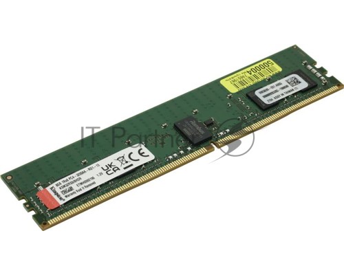 Оперативная память Kingston 8GB 3200MHz DDR4 ECC Reg CL22 DIMM 1Rx8 Hynix D Rambus