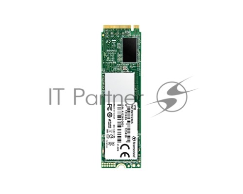 Накопитель SSD Transcend MTE220S SSD 1TB, 3D TLC, M.2 (2280), PCIe Gen 3.0 x4, NVMe, R3400/W1900, TBW 2200