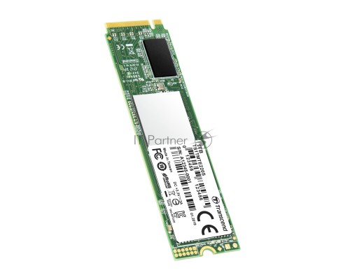 Накопитель SSD Transcend MTE220S SSD 1TB, 3D TLC, M.2 (2280), PCIe Gen 3.0 x4, NVMe, R3400/W1900, TBW 2200