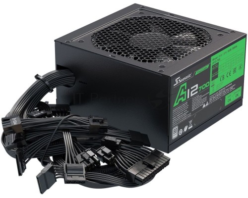 Блок питания Seasonic ATX 700W A12-700 (SSR-700RA) 80+ 24+2x(4+4) pin APFC 135mm fan 10xSATA Cab Manag RTL