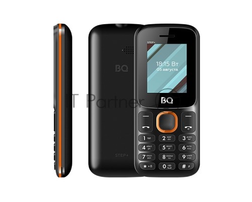 Мобильный телефон BQ 1848 Step+ Black+Green. SC6531E, 1, 208MHZ, ThreadX, 32 Mb, 32 Mb, 2G GSM 850/900/1800/1900, Bluetooth V2.1+EDR Экран: 1.77 