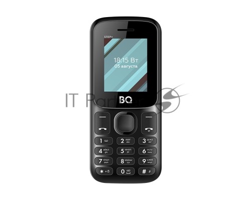 Мобильный телефон BQ 1848 Step+ Black+Green. SC6531E, 1, 208MHZ, ThreadX, 32 Mb, 32 Mb, 2G GSM 850/900/1800/1900, Bluetooth V2.1+EDR Экран: 1.77 