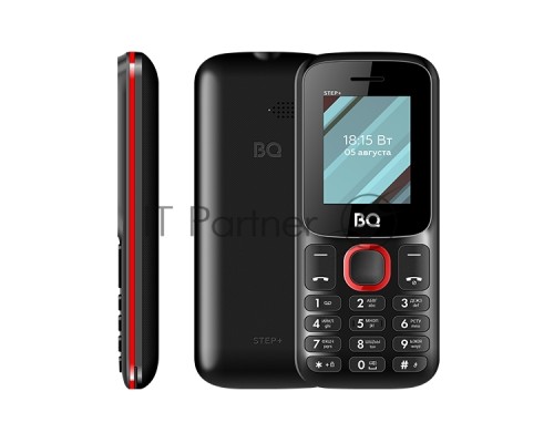 Мобильный телефон BQ 1848 Step+ Black+Green. SC6531E, 1, 208MHZ, ThreadX, 32 Mb, 32 Mb, 2G GSM 850/900/1800/1900, Bluetooth V2.1+EDR Экран: 1.77 