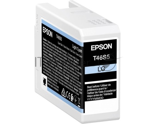 Картридж Epson T46S5 (C13T46S500) светло-голубой (25 мл) для SureColor SC-P700