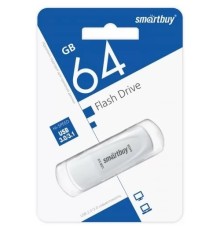 Smartbuy USB Drive 64GB Scout White (SB064GB3SCW) UFD 3.0/3.1