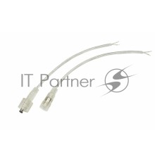 Соединительный кабель (2pin) герметичный (IP67) 2х0.35мм²  прозрачный  REXANT