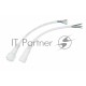 Соединительный кабель (5pin) герметичный (IP67) 5х0.5мм²  белый  REXANT