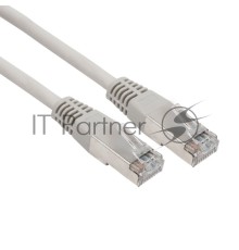 Rexant Пaтч-корд F/UTP, категория 6, RJ45-RJ45, экранированный, PVC серый, 3м