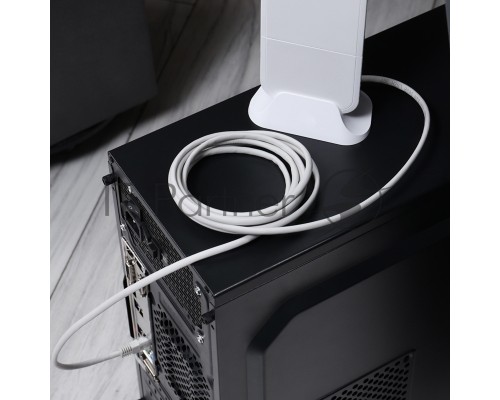 Rexant Пaтч-корд U/UTP, категория 5e, RJ45-RJ45, неэкранированный, LSZH серый, 3м