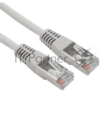 Rexant Пaтч-корд F/UTP, категория 5e, RJ45-RJ45, экранированный, 24AWG, LSZH, серый, 1м