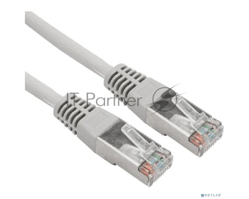 Rexant Пaтч-корд F/UTP, категория 5e, RJ45-RJ45, экранированный, 24AWG, LSZH, серый, 1м