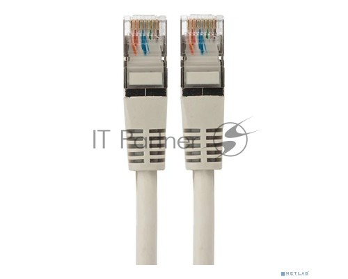 Rexant Пaтч-корд F/UTP, категория 5e, RJ45-RJ45, экранированный, 24AWG, LSZH, серый, 1м