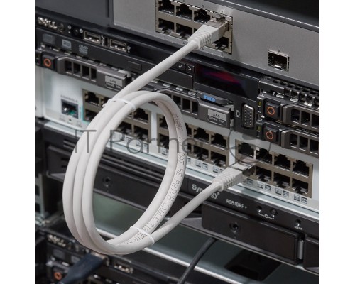 Rexant Пaтч-корд F/UTP, категория 5e, RJ45-RJ45, экранированный, 24AWG, LSZH, серый, 1м