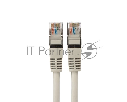 Rexant Пaтч-корд F/UTP, категория 5e, RJ45-RJ45, экранированный, 24AWG, LSZH, серый, 1м