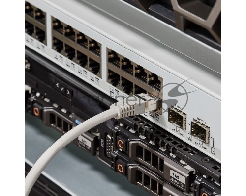 Rexant Пaтч-корд F/UTP, категория 5e, RJ45-RJ45, экранированный, 24AWG, LSZH, серый, 2м