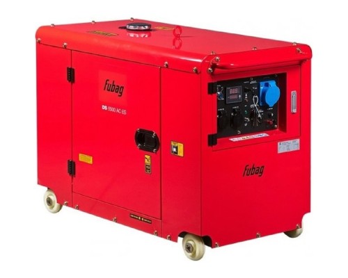 [Генераторы, Блоки автоматики] FUBAG DS 6500 AC ES [646224] Электростанция дизельная с электростартером и коннектором автоматики (однофазная_кожух)