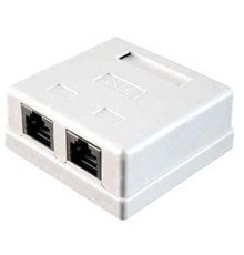 Hyperline CA-8P8C-C5e-WH Проходной адаптер RJ-45(8P8C), категория 5e
