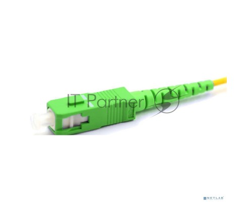 Патч-корд оптический переходной (SM), 9/125 (OS2), SC/APC-SC/UPC, (Simplex), LSZH, 3м